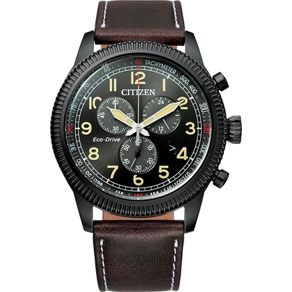 Citizen Eco-Drive Chronograph AT2465-18E Uhrenarmband 22mm