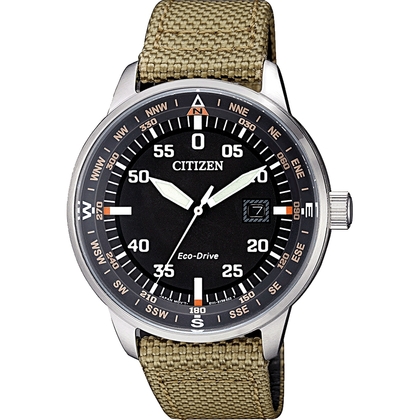 Citizen Eco-Drive Aviator BM7390-14E Uhrenarmband 20mm