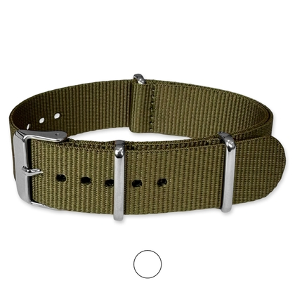 Olivgrün NATO Uhrenarmband G10 Military Nylon Strap