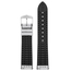 Hirsch Arne Performance Recyceltes Uhrenarmband Graues PET / Schwarzer Kautschuk
