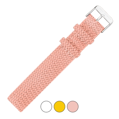 Paul Hewitt Perlon Uhrenarmband Rosa 20mm