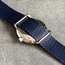 Perlon Gewobenes Uhrenarmband Schwarz