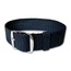 Perlon Gewobenes Uhrenarmband Dunkelblau
