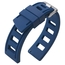 ISOfrane Style Uhrenarmband Silikon Gummi Blau