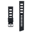 ISOfrane Style Uhrenarmband Silikon Gummi Schwarz