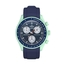 Gummi Uhrenarmband für MoonSwatch Blau