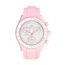 Gummi Uhrenarmband für MoonSwatch Rosa