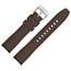 Gummi Uhrenarmband für MoonSwatch Braun