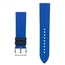 Silikon Gummi Uhrenarmband Schwarz Blau