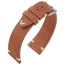 Oily Leather Vintage Leder V-Stitch Uhrenarmband Cognac