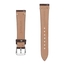 Wildleder Vintage Uhrenarmband V-Stitch Braun