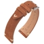 Wildleder Vintage Uhrenarmband V-Stitch Cognac