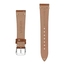 Wildleder Vintage Uhrenarmband V-Stitch Cognac
