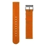 Orangenes Canvas Like NATO Nylon Two Piece Uhrenarmband