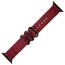 Apple Watch Two Piece NATO Nylon Uhrenarmband Weinrot
