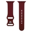 Apple Watch Uhrenarmband Gummi Dunkelrot