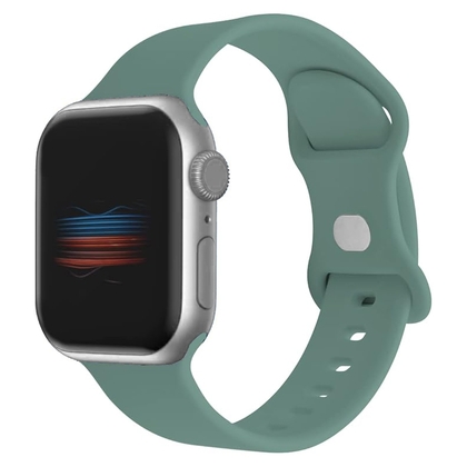 Apple Watch Uhrenarmband Gummi Meeresgrün