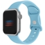 Apple Watch Uhrenarmband Gummi Hellblau