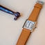 LIC Epsom Uhrenarmband Kalbsleder Cognac