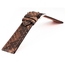 LIC Kalahari Echtes Pythonleder Uhrenarmband Braun
