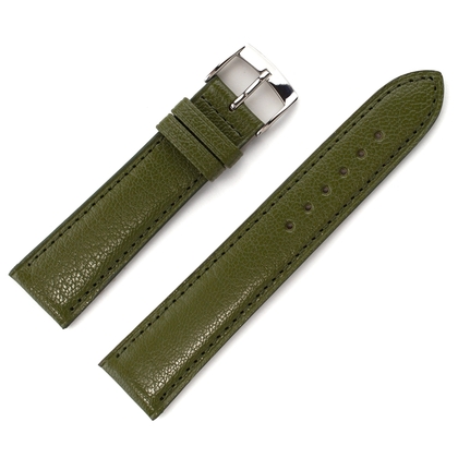 LIC Madras Ziegenleder Uhrenarmband Olive