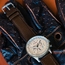 LIC Madras Ziegenleder Uhrenarmband Schokoladebraun
