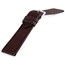 LIC Nubuck Stierleder Uhrenarmband Schokoladebraun