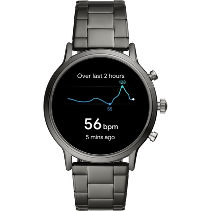 Fossil FTW4024 Uhrenarmband Edelstahl Grau