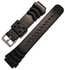 Typ Seiko Z20, Z22 Taucher Uhrenband Gummi Schwarz