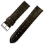 Edox Alligatorgrain Uhrenarmband Kalbsleder mit Schliesse Braun