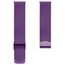 Milanaise Mesh Uhrenarmband 0.6 Fein Gewebter Stahl Lila
