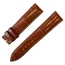 Original Christiaan van der Klaauw Uhrenarmband Echtes Alligatorleder Cognac 20mm