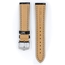Hirsch Capitano Louisiana Alligator Uhrenarmband 100m WR Halb-Matt Schwarz