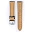 Hirsch Capitano Louisiana Alligator Uhrenarmband 100m WR Halb-Matt Braun