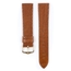 Hirsch Lizard Uhrenarmband Eidechsenleder Goldbraun