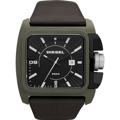 Diesel DZ1543 Uhrenarmband Leder Braun