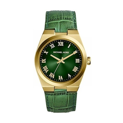 Michael Kors MK2356 Uhrenarmband Leder Grün