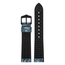 Hirsch Stone Performance Uhrenarmband Schiefer / Kautschuk - Blau