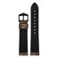 Hirsch Stone Performance Uhrenarmband Schiefer / Kautschuk - Braun