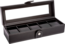 La Royale Classico 5 Uhrenbox Schwarz mit Fenster - 5 Uhren
