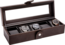 La Royale Classico 5 Uhrenbox Braun mit Fenster - 5 Uhren