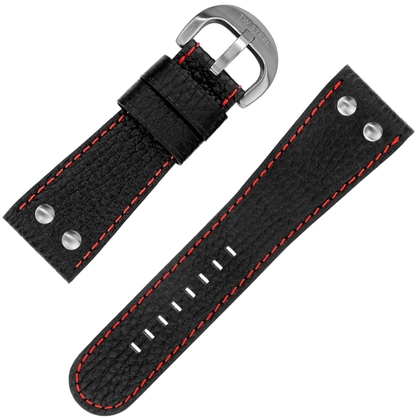 TW Steel Goliath Uhrenarmband TW116 - Schwarz Rot 30mm