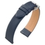 Leder Uhrenarmband ohne Naht Dunkelblau