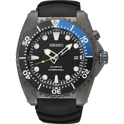 Seiko Prospex Uhrenarmband SKA579 Gummi Schwarz 20mm