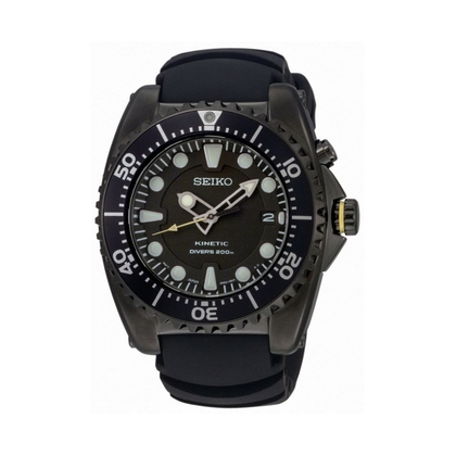 Seiko Prospex Uhrenarmband SKA427 Gummi Schwarz 20mm