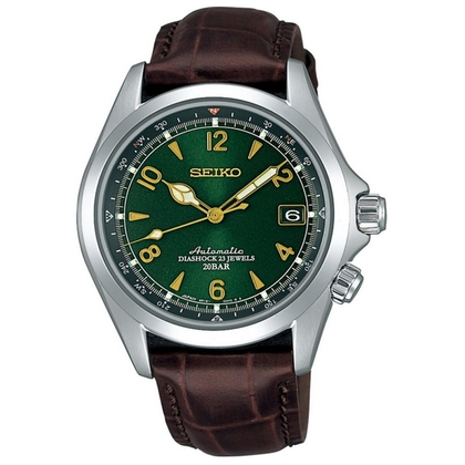 Seiko Prospex Alpinist SARB017 Uhrenarmband L0L8012J0 Leder Braun 20mm