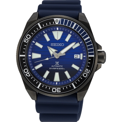 Seiko Prospex Sea SRDP09 Uhrenarmband R02F014N0 Gummi Blau 22mm