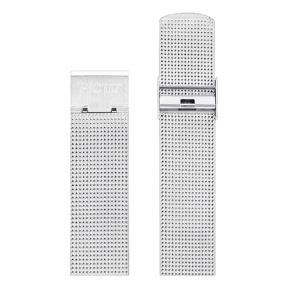 Picto Uhrenarmband Mesh Stahl 20mm
