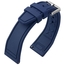 IWC Stil Uhrenarmband FKM Gummi Blau