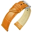 Hirsch Princess Uhrenarmband Alligatorgrain Orange
